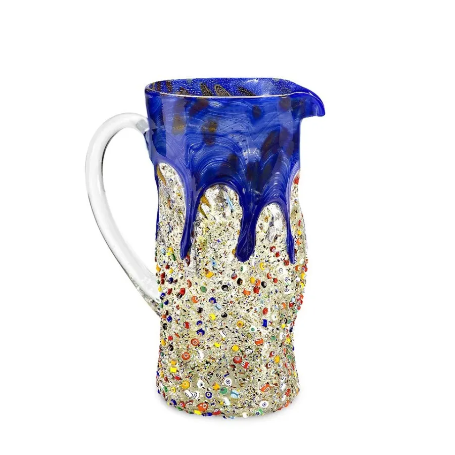 obrazek 1 Kolorowy prestiżowy dzbanek ze szkła murano (25 cm)