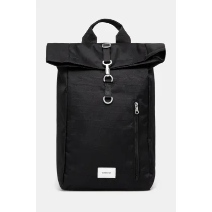 Zdjęcie Sandqvist plecak Ground Rolltop L kolor czarny duży gładki 250905994