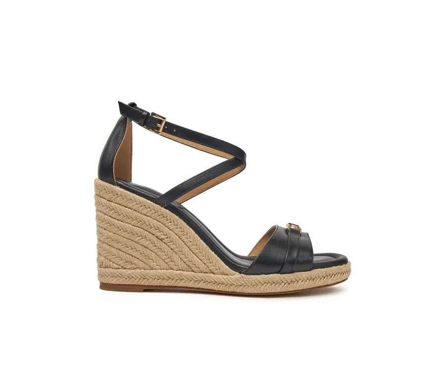 obrazek 1 MICHAEL Michael Kors Espadryle Mandy Wedge 40R5MAMS2L Czarny