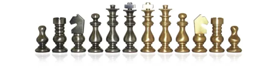 picture 4 Prestigious wooden chess set 39B+280AW