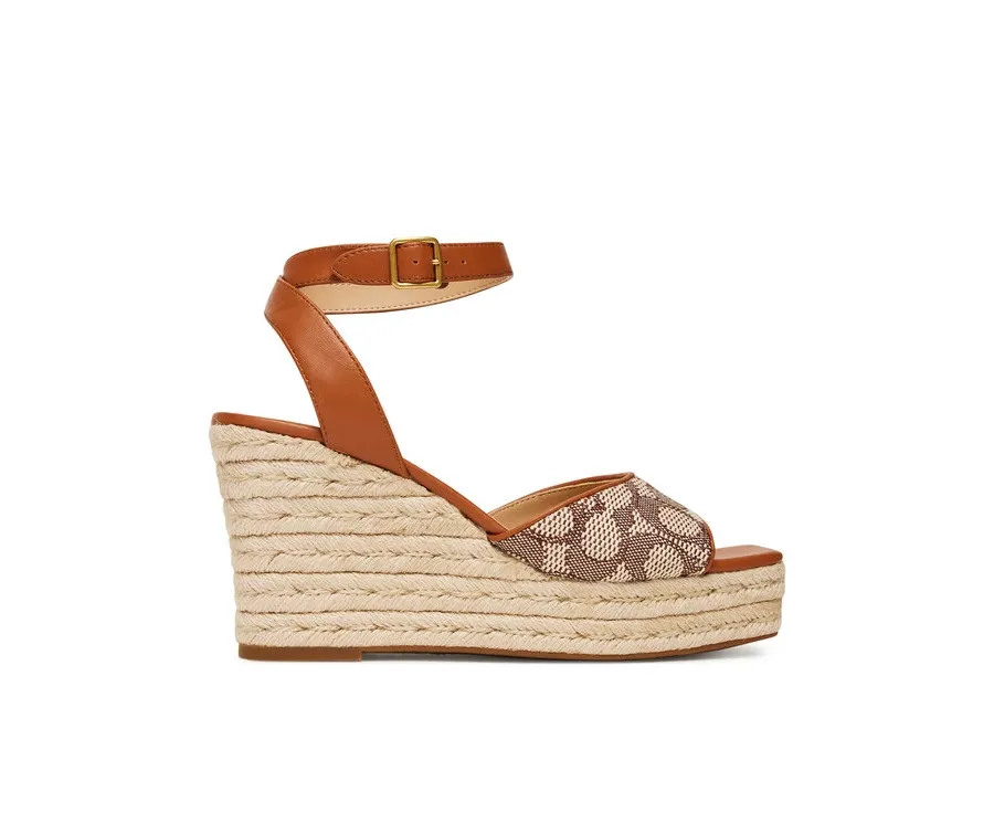 obrazek 1 Coach Espadryle CAS80 Brązowy