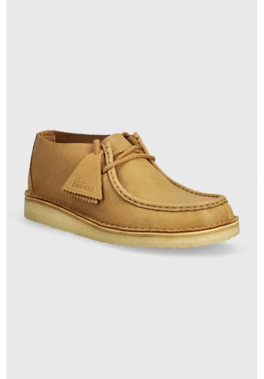 obrazek 1 Clarks Originals półbuty nubukowe Desert Nomad kolor brązowy 26176543
