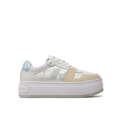 Zdjęcie Calvin Klein Jeans Sneakersy Bold Platf Low Lace Mix Nbs Dc YW0YW01432 Biały