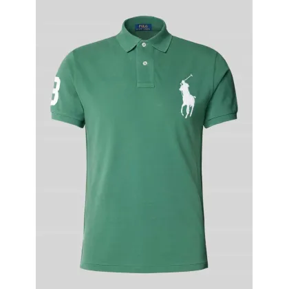 Zdjęcie Koszulka polo o kroju regular fit z wyhaftowanym logo