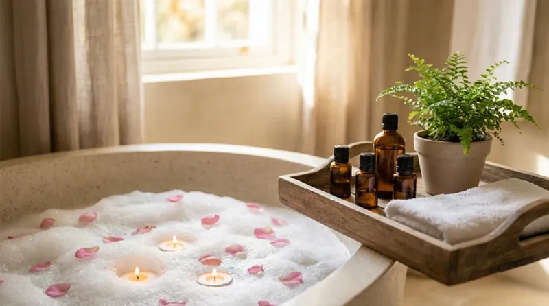 Zdjęcie Domowe rytuały wellness - jak stworzyć przestrzeń do regeneracji?