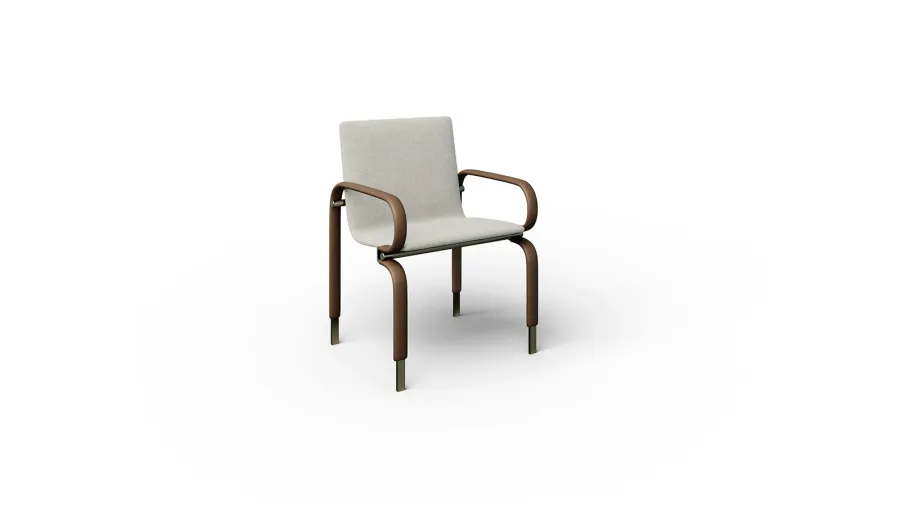 obrazek 1 Stylowe włoskie krzesło o oryginalnym designie