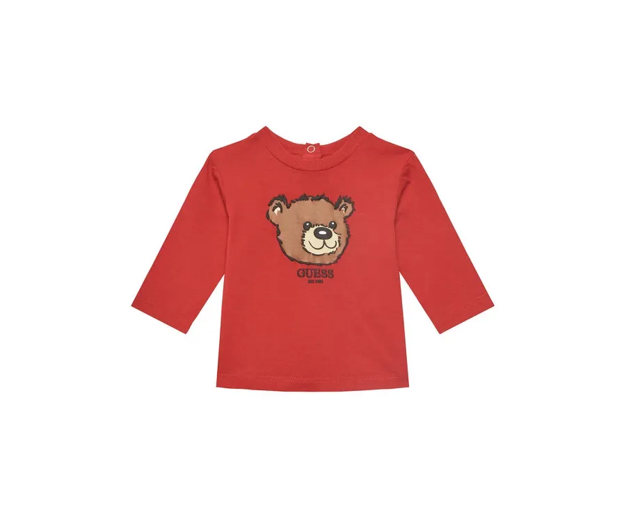 obrazek 1 Guess Bluzka I5YI02 K8HM4 Czerwony Regular Fit