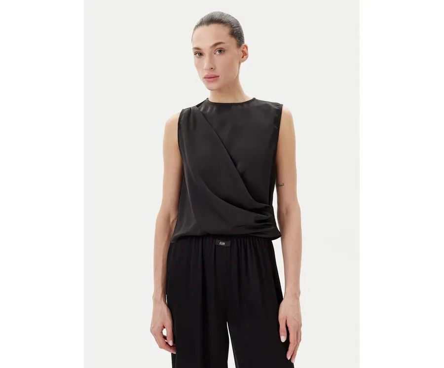 obrazek 1 Eleh Bluzka ESS250183 Czarny Regular Fit