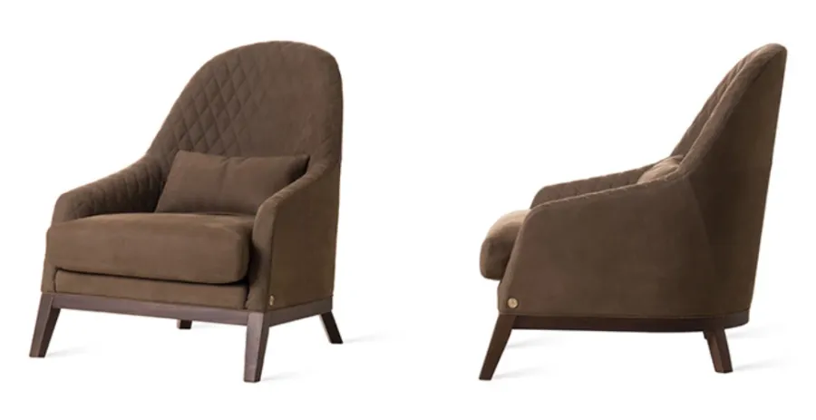 obrazek 1 Stylowy włoski fotel do salonu