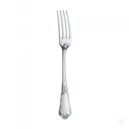 Zdjęcie Piękny zdobiony posrebrzany widelec dla dziecka – Zaramella Argenti