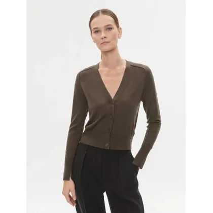 Zdjęcie Calvin Klein Kardigan K20K205778 Brązowy Slim Fit