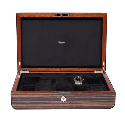 Picture Wooden collector's box for ten watches
