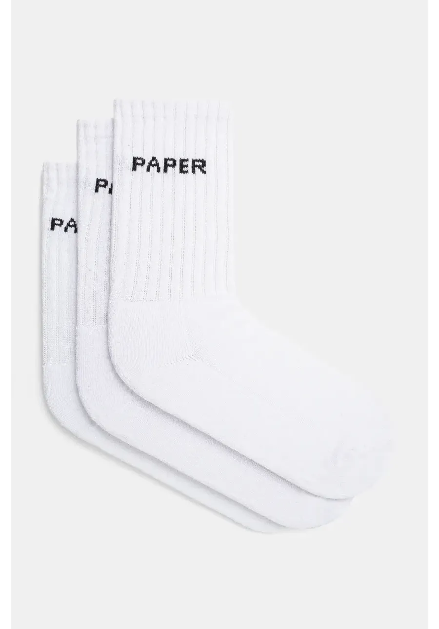 obrazek 1 Daily Paper skarpetki Etype Sock Pack 2-pack kolor biały 1000140