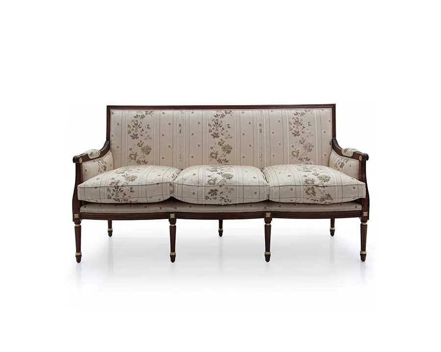 obrazek 2 Eleganka sofa 3-osobowa w stylu ludwikowskim - Sevensedie