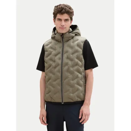 Zdjęcie Tom Tailor Kamizelka 1041313 Zielony Regular Fit