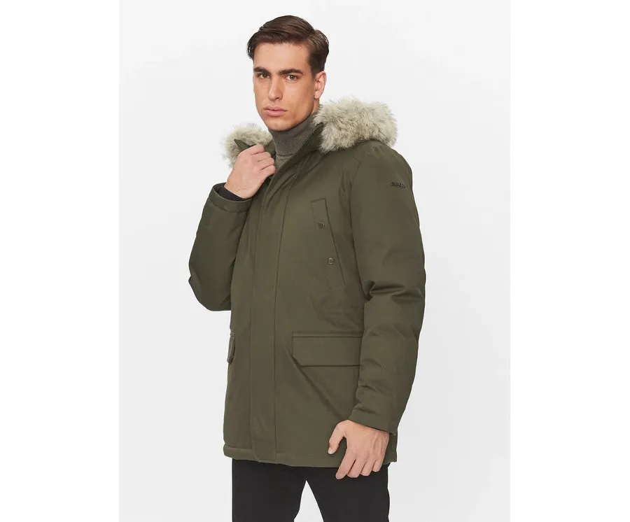 obrazek 1 Geox Kurtka zimowa Norwolk M3628F T2951F 3415 Zielony Regular Fit