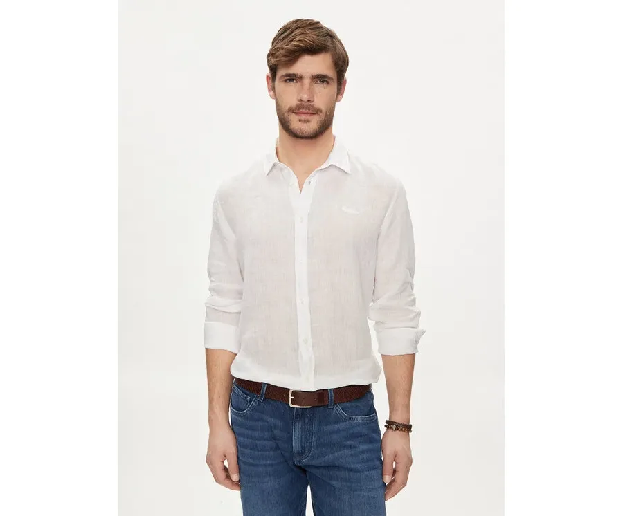 obrazek 1 Pepe Jeans Koszula Paytton PM308523 Biały Regular Fit
