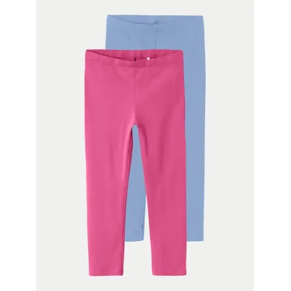 Zdjęcie NAME IT Komplet 2 par legginsów 13219340 Kolorowy Regular Fit