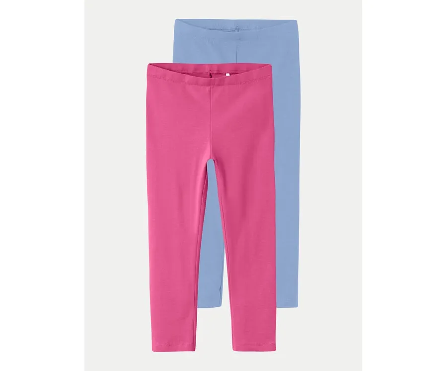 obrazek 1 NAME IT Komplet 2 par legginsów 13219340 Kolorowy Regular Fit