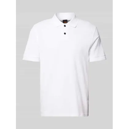 Zdjęcie Koszulka polo o kroju slim fit z krótką listwą guzikową model ‘Prime’