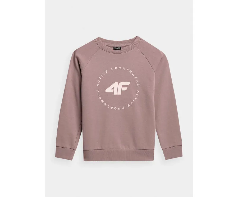 obrazek 1 4F Bluza 4FJAW23TSWSF637 Beżowy Regular Fit