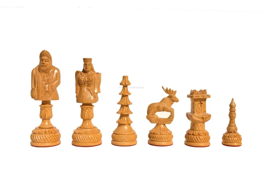 obrazek 3 Świąteczny zestaw figur szachowych - The Chess Empire
