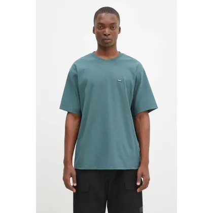 Zdjęcie Dickies t-shirt bawełniany Clancy Heavyweight Tee męski kolor zielony z nadrukiem DK0A4Z4L
