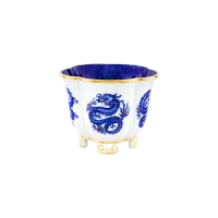 Zdjęcie Luksusowy wazon dekoracyjny Enchanted Dragons Blue