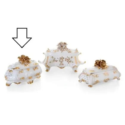 Picture Baroque container made of ceramics - Ceramiche ML