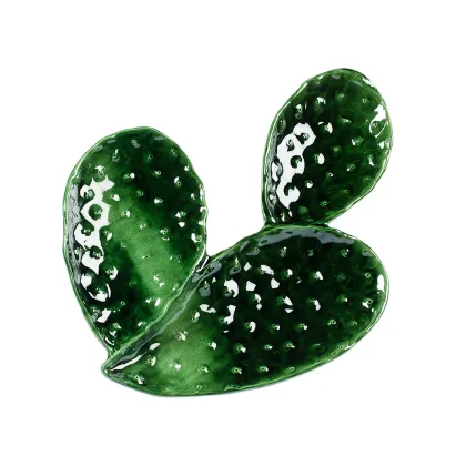 Zdjęcie Ceramiczny zielony talerz wykonany z ceramiki - Virginia Casa