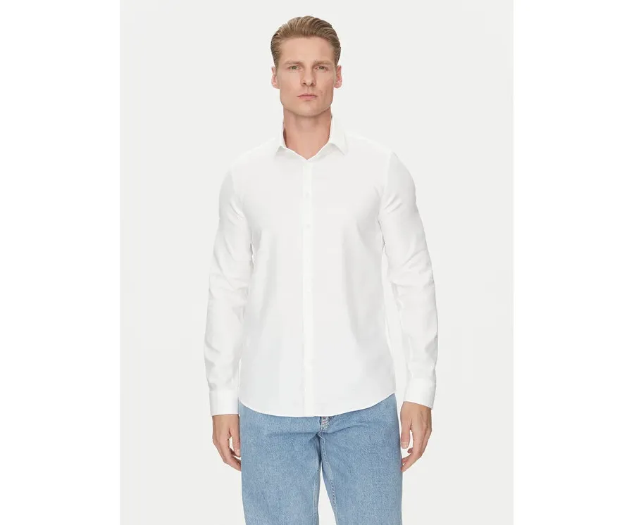 obrazek 1 Calvin Klein Koszula K10K114316 Biały Slim Fit