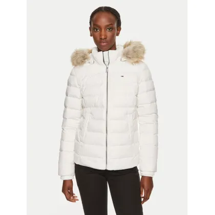 Zdjęcie Tommy Jeans Kurtka puchowa Basic DW0DW18312 Biały Slim Fit