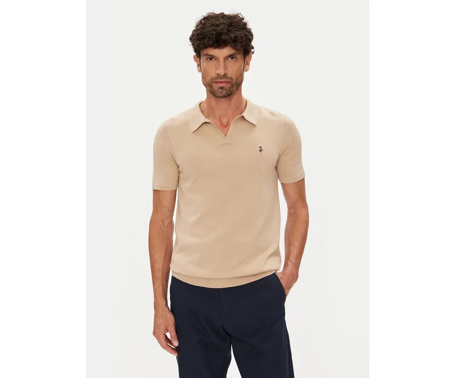 obrazek 1 U.S. Polo Assn. Polo MUP3554 Beżowy Slim Fit