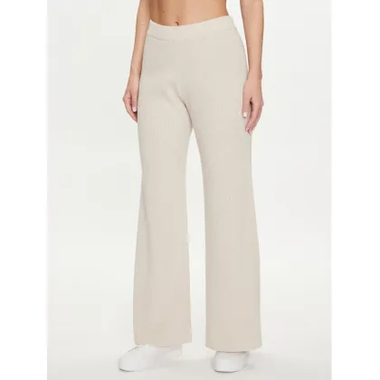 Zdjęcie Pangaia Spodnie dzianinowe Recycled Cashmere Beżowy Regular Fit