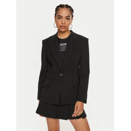 Zdjęcie Versace Jeans Couture Marynarka 77HAQ702 Czarny Slim Fit