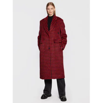 Zdjęcie N°21 Płaszcz przejściowy 22I N2M0 N021 3001 Czerwony Regular Fit