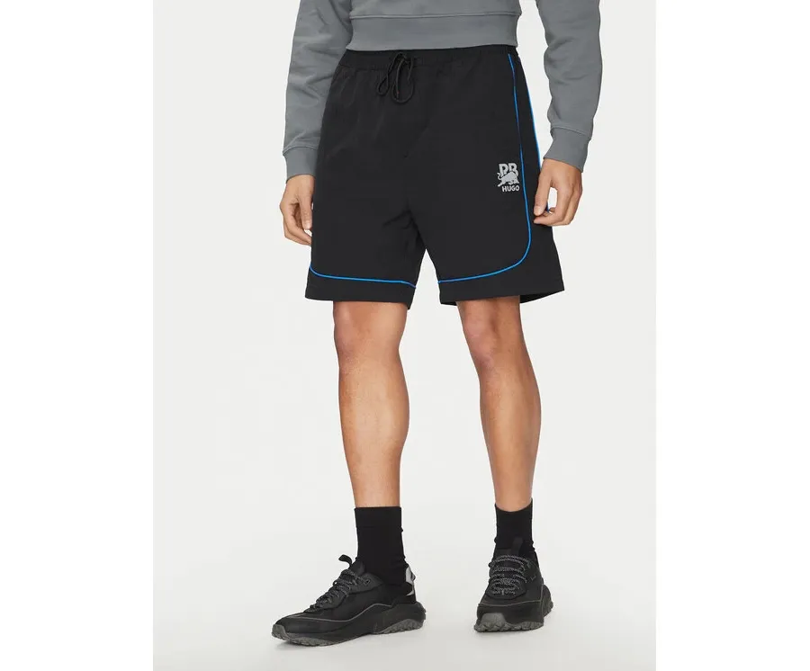 obrazek 1 HUGO Szorty sportowe Garat 50542807 Czarny Regular Fit