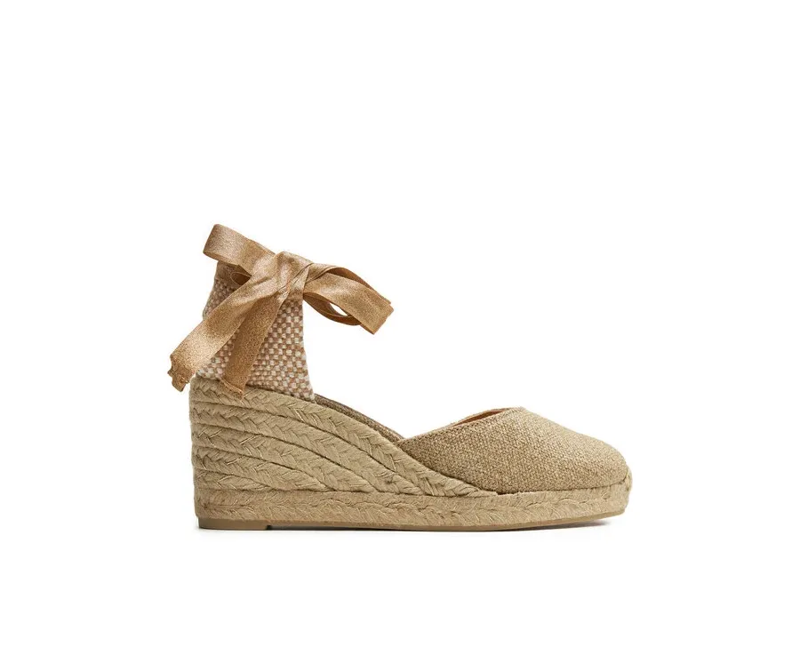 obrazek 1 Castañer Espadryle Carina/6/032 021769 Złoty