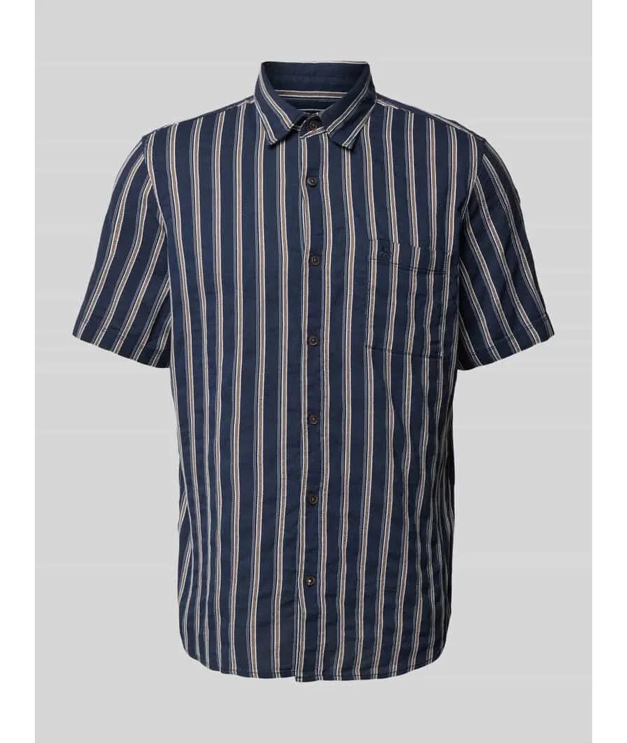 obrazek 1 Koszula casualowa o kroju regular fit z wyhaftowanym logo