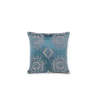 Picture Blue pillow with an oriental motif