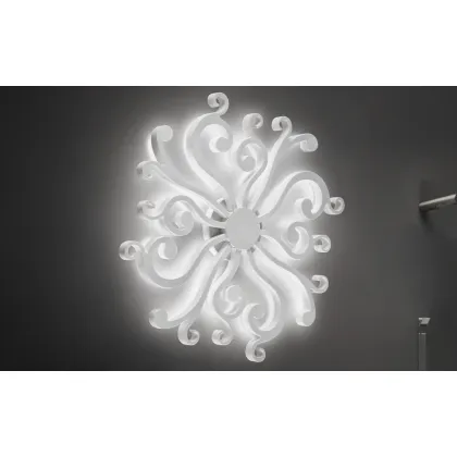 Picture Artistic wall lamp in white - Masiero