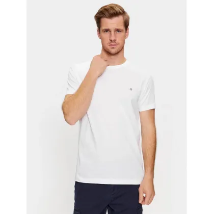 Zdjęcie Gant T-Shirt Shield 2003185 Biały Slim Fit