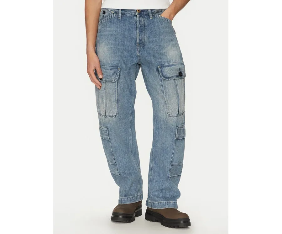 obrazek 1 G-Star Raw Jeansy Bend 3D D26111-D499 H121 Niebieski Loose Fit