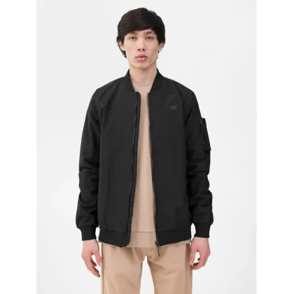 Zdjęcie 4F Kurtka bomber 4FWSS24TJACM151 Czarny Regular Fit