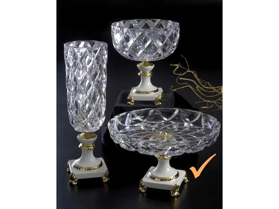 obrazek 1 Patera z porcelany i szkła