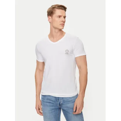 Zdjęcie Versace T-Shirt AUU01004 Biały Regular Fit