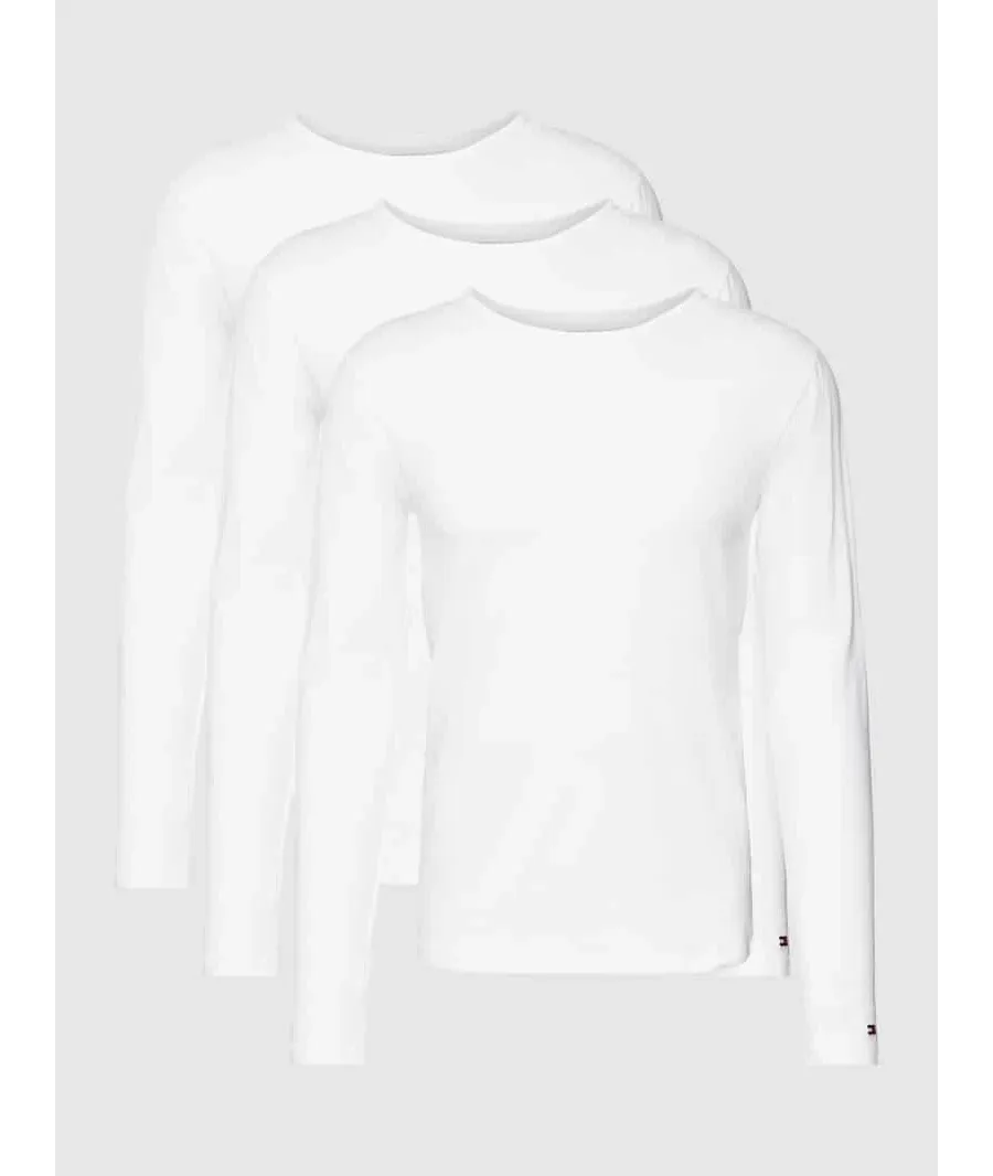 obrazek 1 Tommy Hilfiger Komplet 3 longsleeve UM0UM03022 Biały Slim Fit