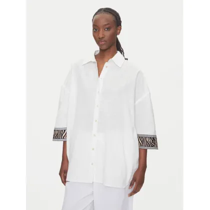 Zdjęcie LOLA CASADEMUNT Koszula LS2515036 Biały Relaxed Fit