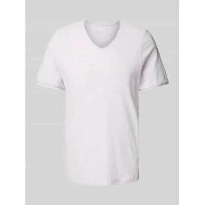 Zdjęcie T-shirt z dekoltem w serek