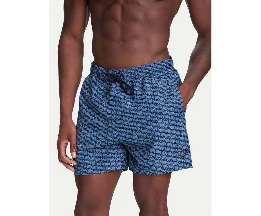 obrazek 1 Emporio Armani Underwear Szorty kąpielowe EM000583 AF12342 F9035 Niebieski Regular Fit